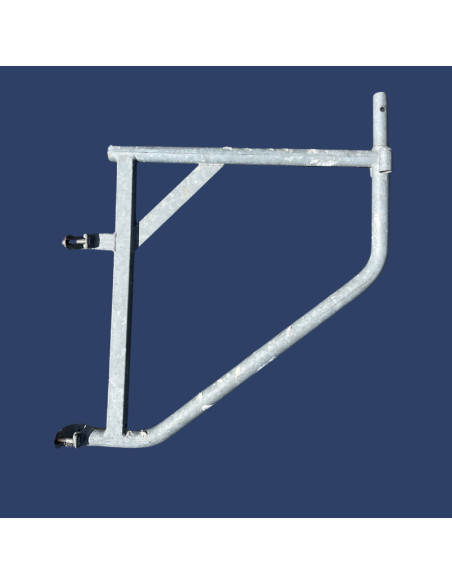 Console de déport 0.80m - Tube rond - Avec manchon avec douilles à colliers - Occasion