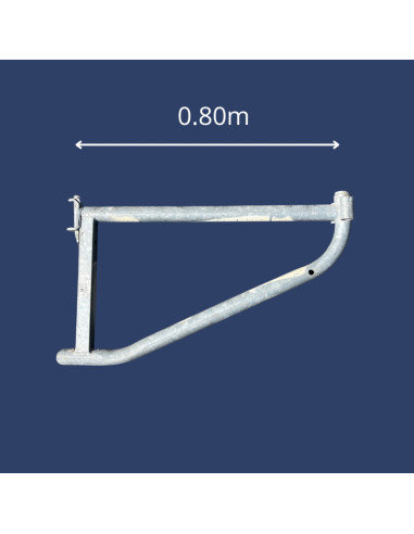 Console de déport 0.80m - Tube rond - Sans manchon avec douilles - Occasion