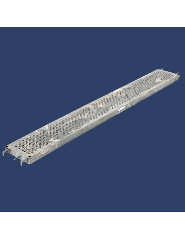 Plancher Acier - 2x0.30m - Crochets Sertis - SCE200 - TUBESCA-COMABI - Occasion