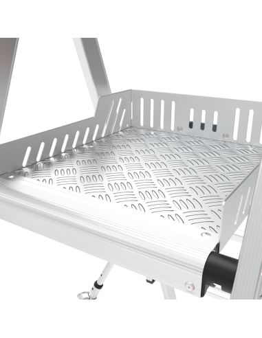 Plancher antidérapants en aluminium