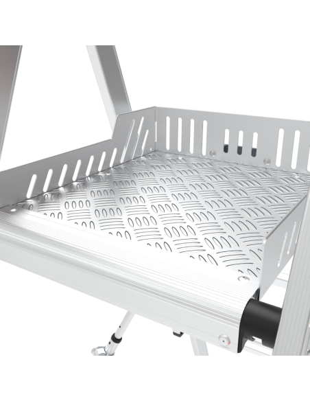 Plancher antidérapants en aluminium