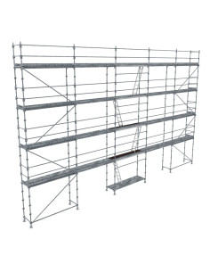 Lot Échafaudage Pignon 88m² - R200 Acier - TUBESCA-COMABI