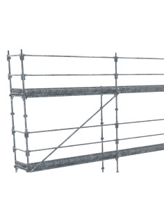 Lot Échafaudage Pignon 88m² - R200 Acier - TUBESCA-COMABI 2