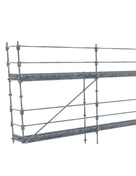Lot Échafaudage Pignon 88m² - R200 Acier - TUBESCA-COMABI