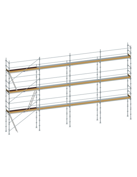 Lot Fixe Façade 104 m² - F3000 Acier - DUARIB GARDE CORPS LISSES ET PLANCHERS ACIERS